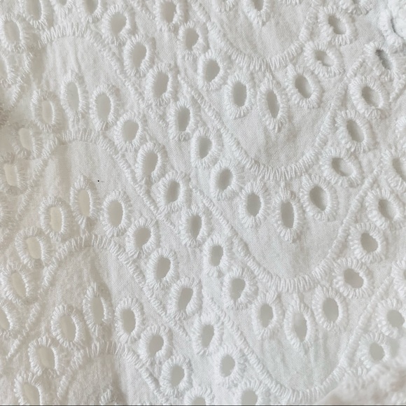 NWOT EXPRESS WHITE EYELET JUMPSUIT - Picture 9 of 13